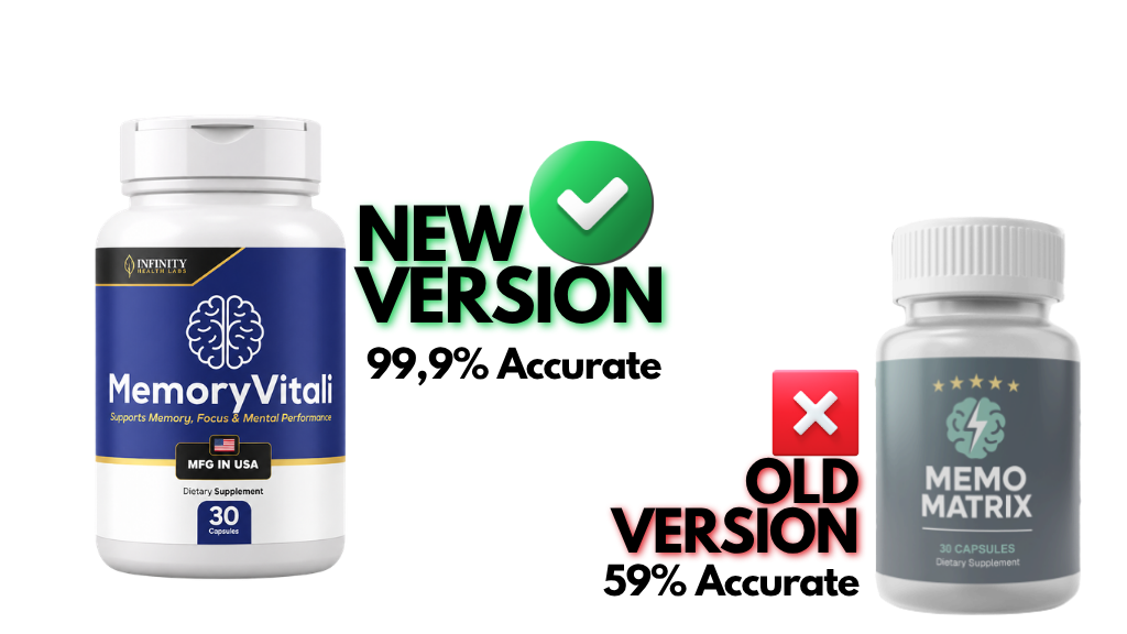 MemoMatrix discontinued — New MemoryVitali upgraded formula
